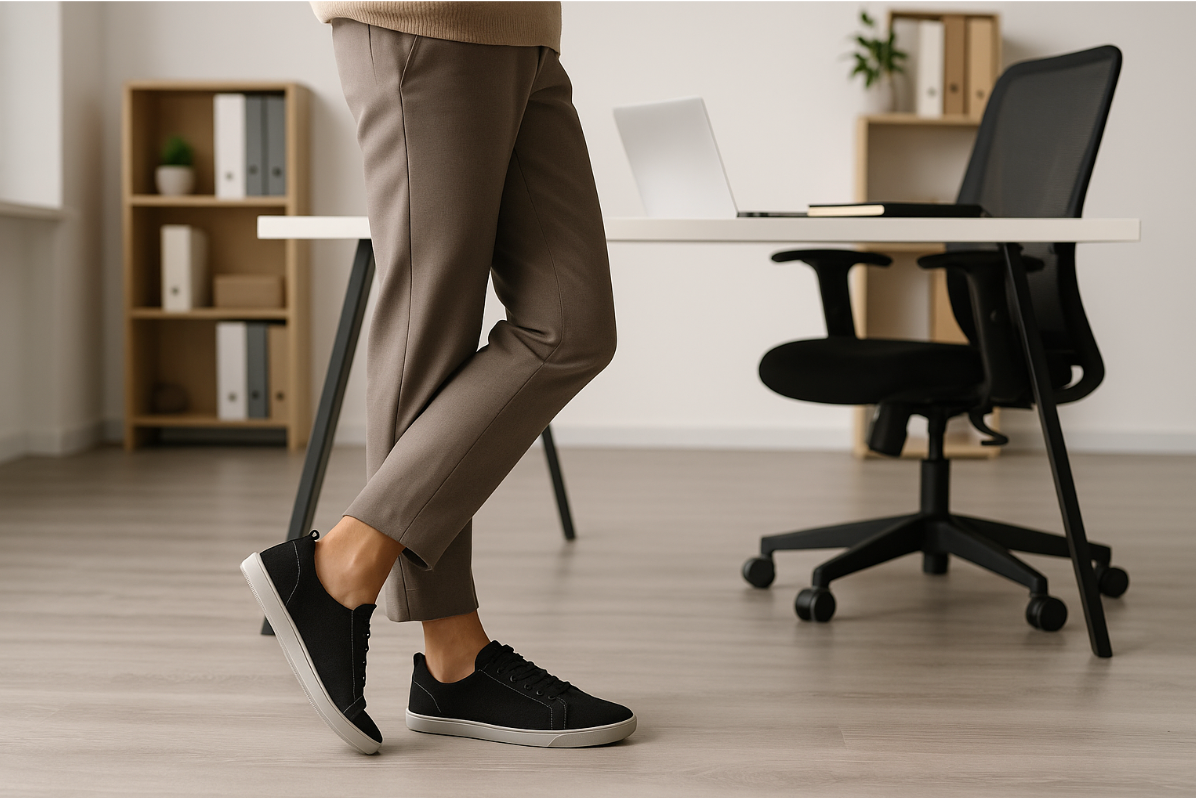 Barfuß im Büro? Warum das keine Utopie ist.