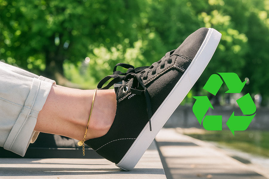 Was bedeutet es wirklich, einen Schuh zu recyceln?